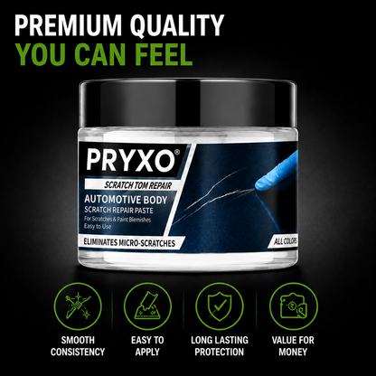 PRYXO ScratchFix™ – Car Scratch Remover & Paint Polish | Restore Shine & Reduce Scratches（200g）