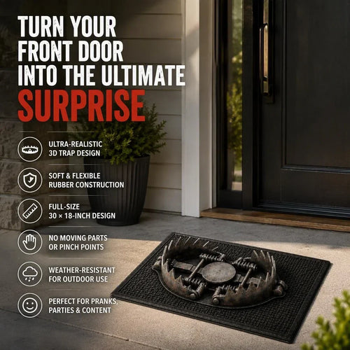 3D Realistic Trap Door Prank Mat