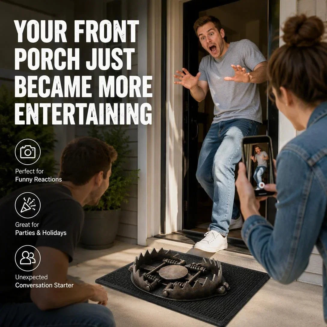 3D Realistic Trap Door Prank Mat