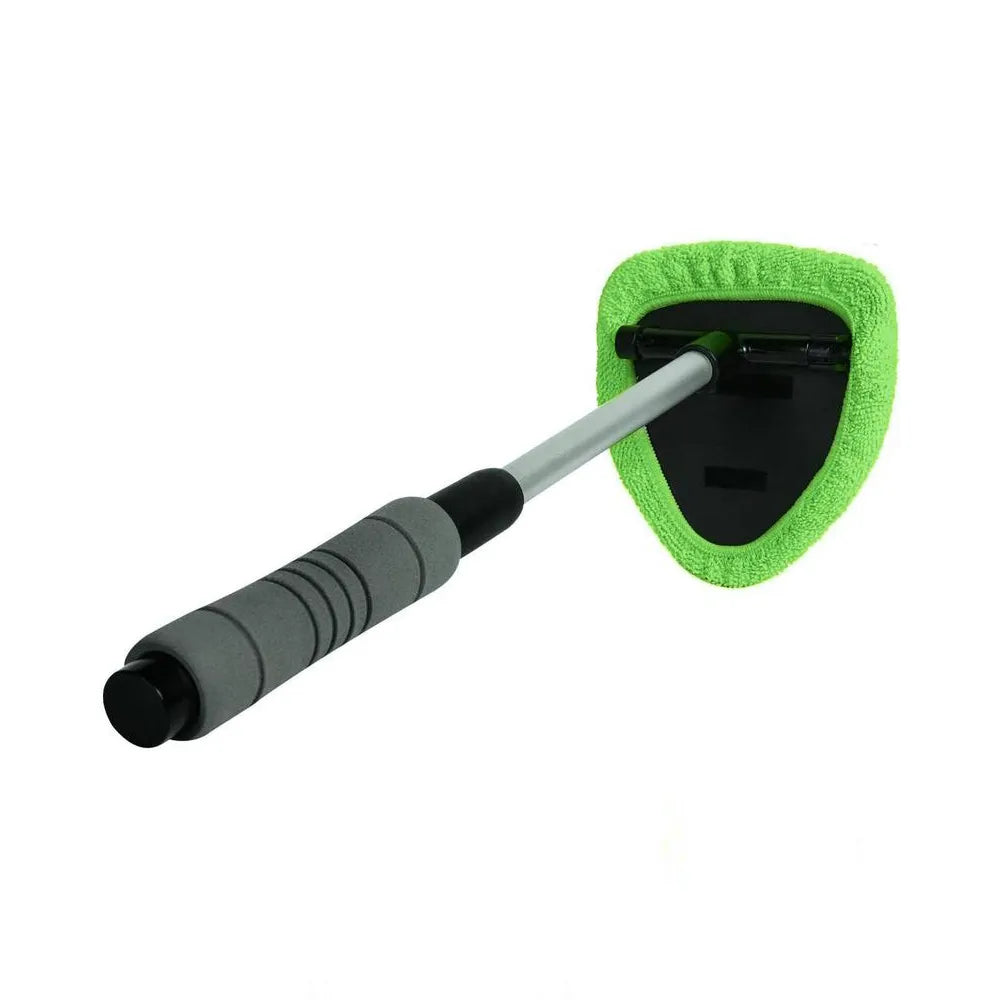 💥 💥 🔥 Windshield Cleaning Tool, Microfiber Car Window Cleaner with Extendable Handle