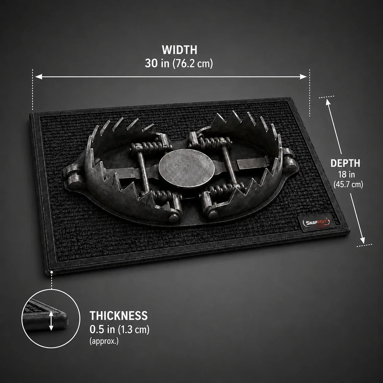 3D Realistic Trap Door Prank Mat
