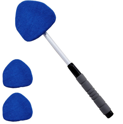 💥 💥 🔥 Windshield Cleaning Tool, Microfiber Car Window Cleaner with Extendable Handle