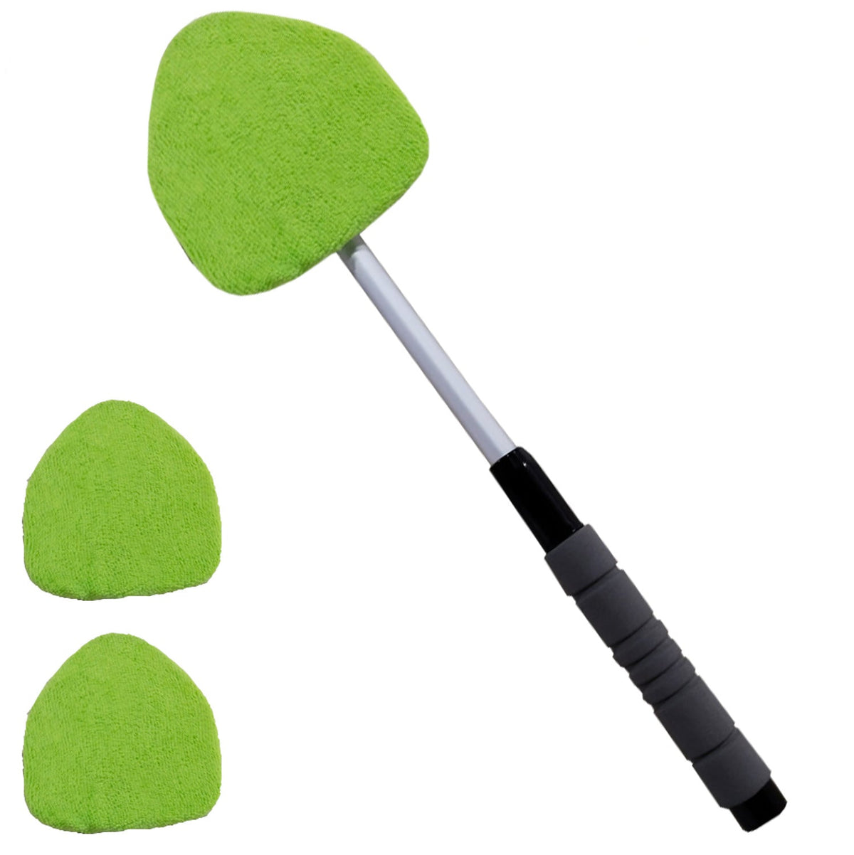 💥 💥 🔥 Windshield Cleaning Tool, Microfiber Car Window Cleaner with Extendable Handle