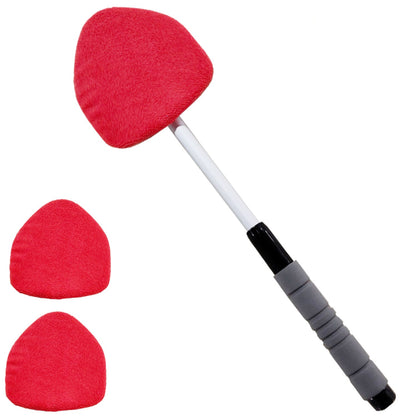💥 💥 🔥 Windshield Cleaning Tool, Microfiber Car Window Cleaner with Extendable Handle