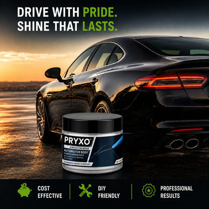 PRYXO ScratchFix™ – Car Scratch Remover & Paint Polish | Restore Shine & Reduce Scratches（200g）