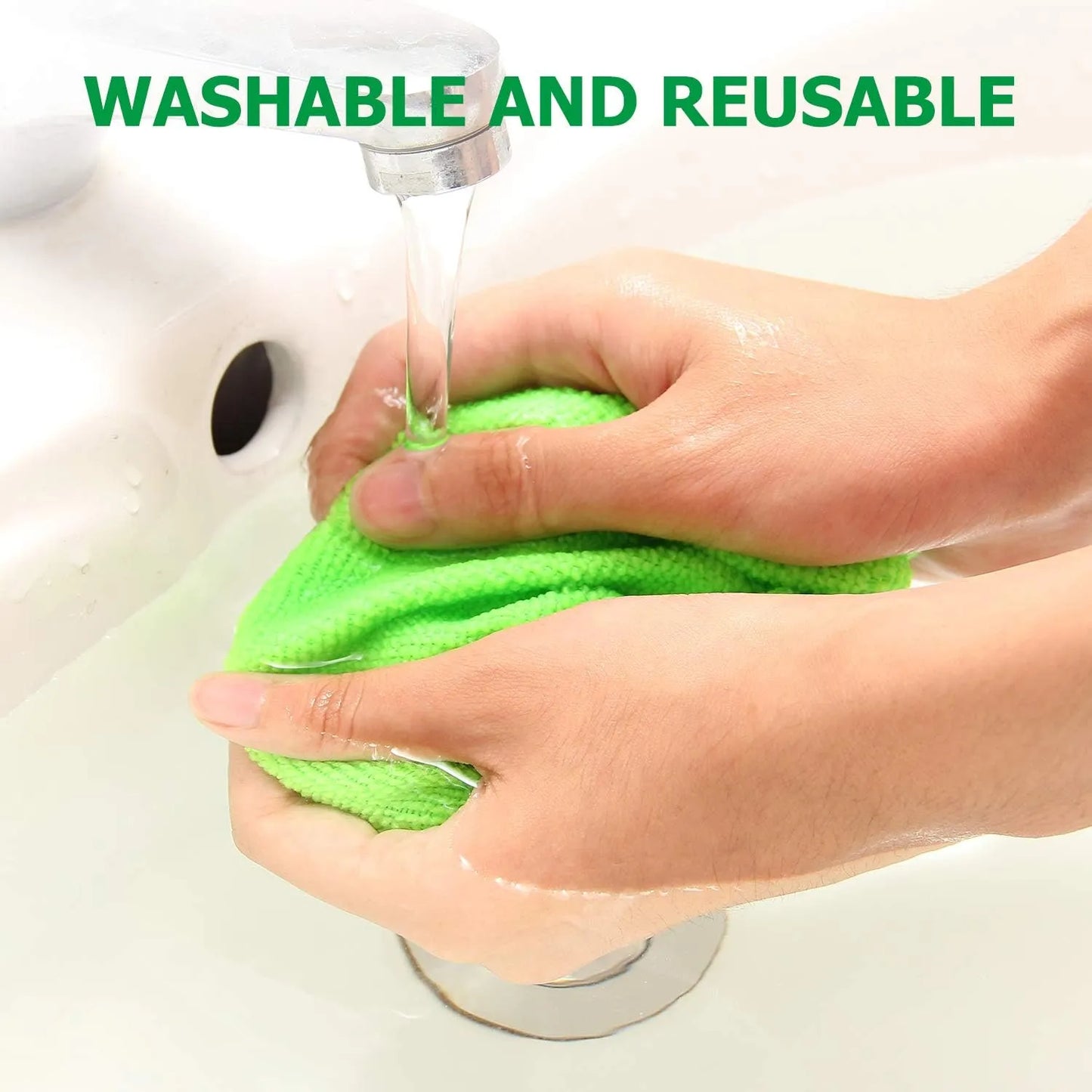 💥 💥 🔥 Windshield Cleaning Tool, Microfiber Car Window Cleaner with Extendable Handle
